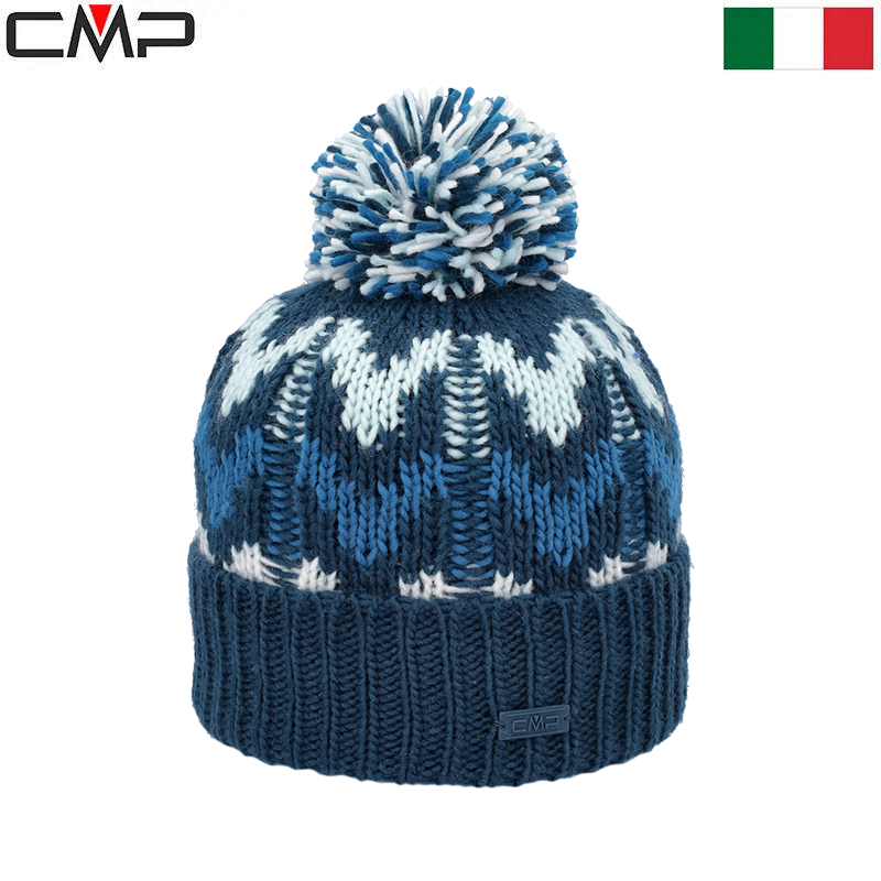 Kids Knitted cap with pom pom
