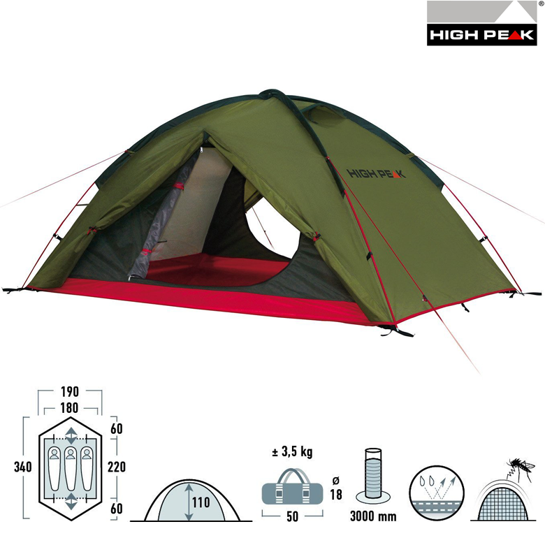 Tent WOODPECKER 3