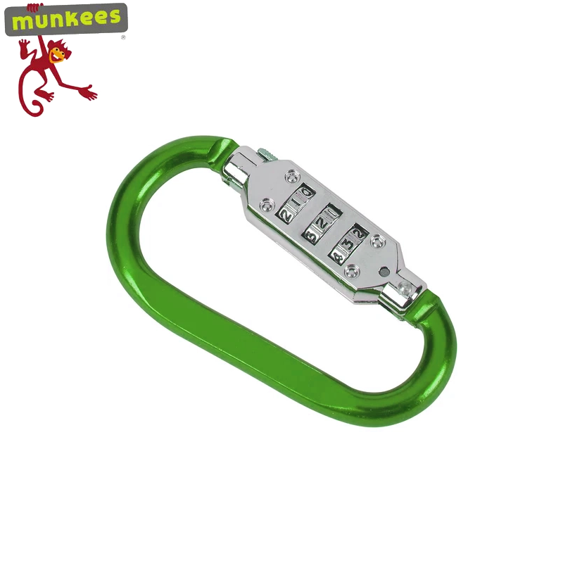 Combination Lock D-Shaped Carabiner