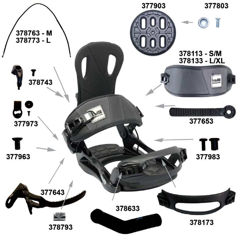 Toe strap RX