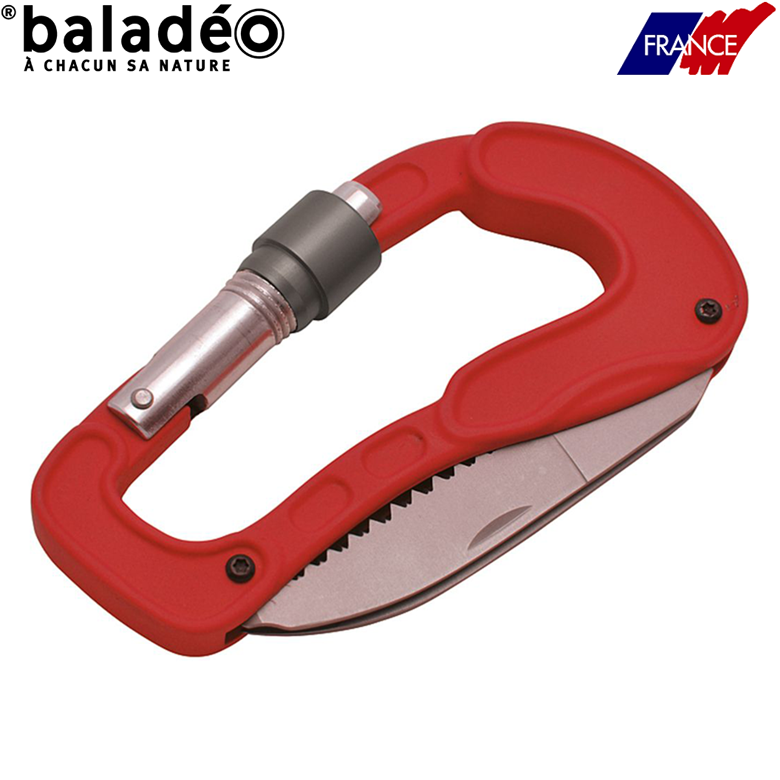 Carabiner 'Cliff', red