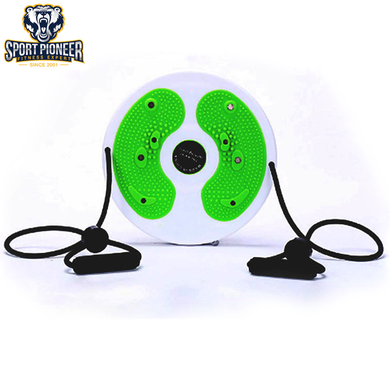 Disc Balance Rotating Board with Pull Rope.