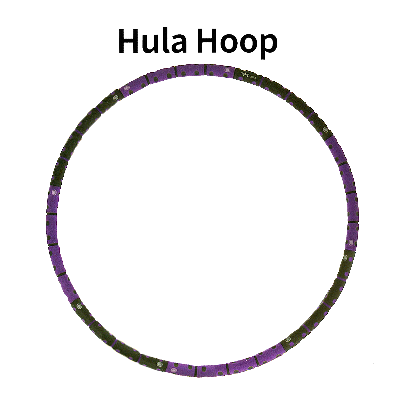 Weighted Exercise Hula Hoop, Stainless Steel