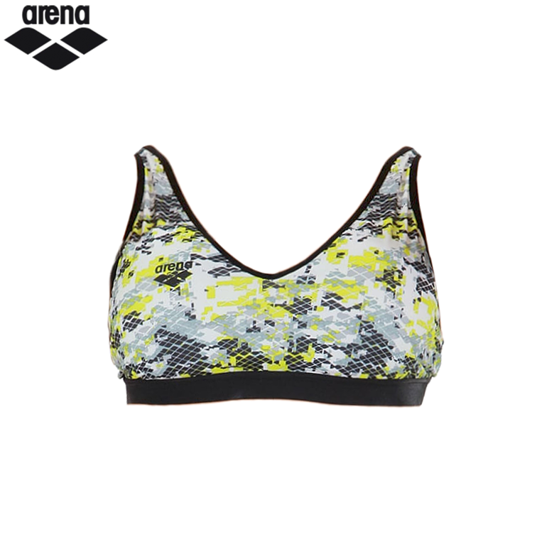 W GYM BRA TOP V-NECK