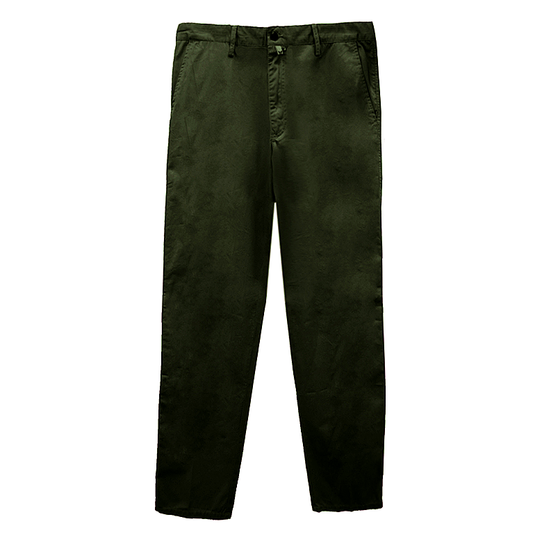 man woven short