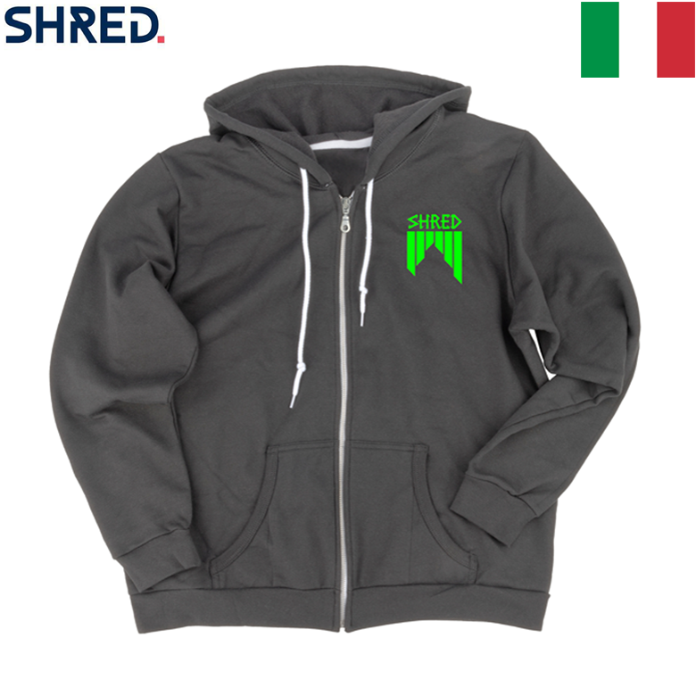 ZIP HOODIE SHRED LOGO