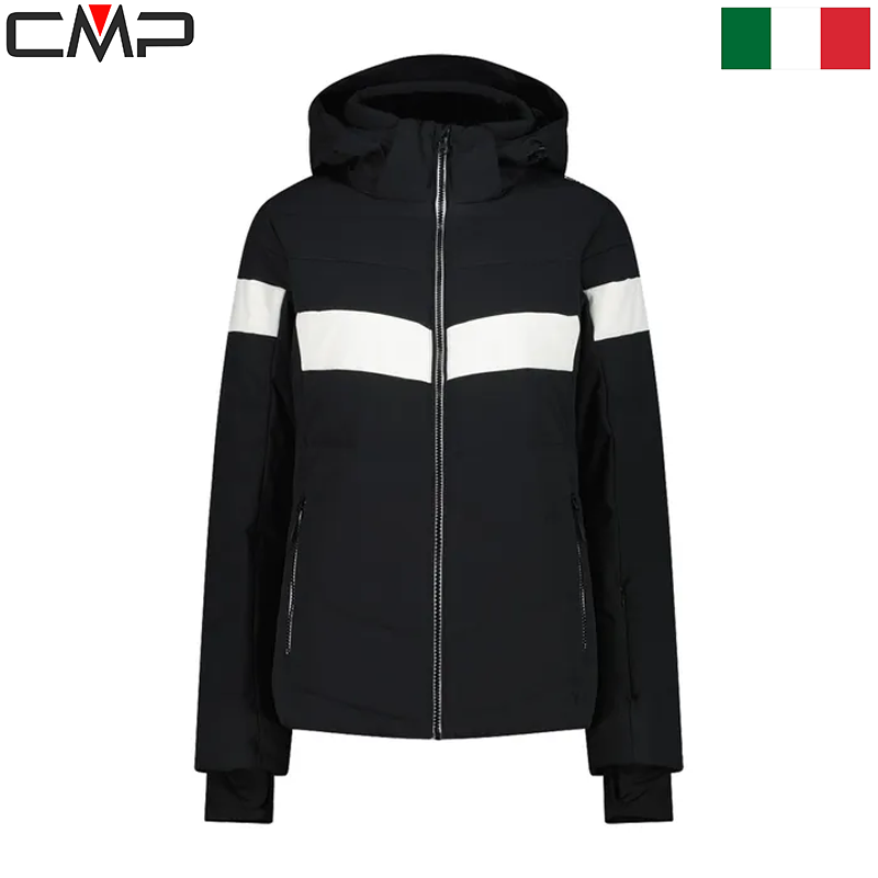 Women's mechanical stretch ski jacket