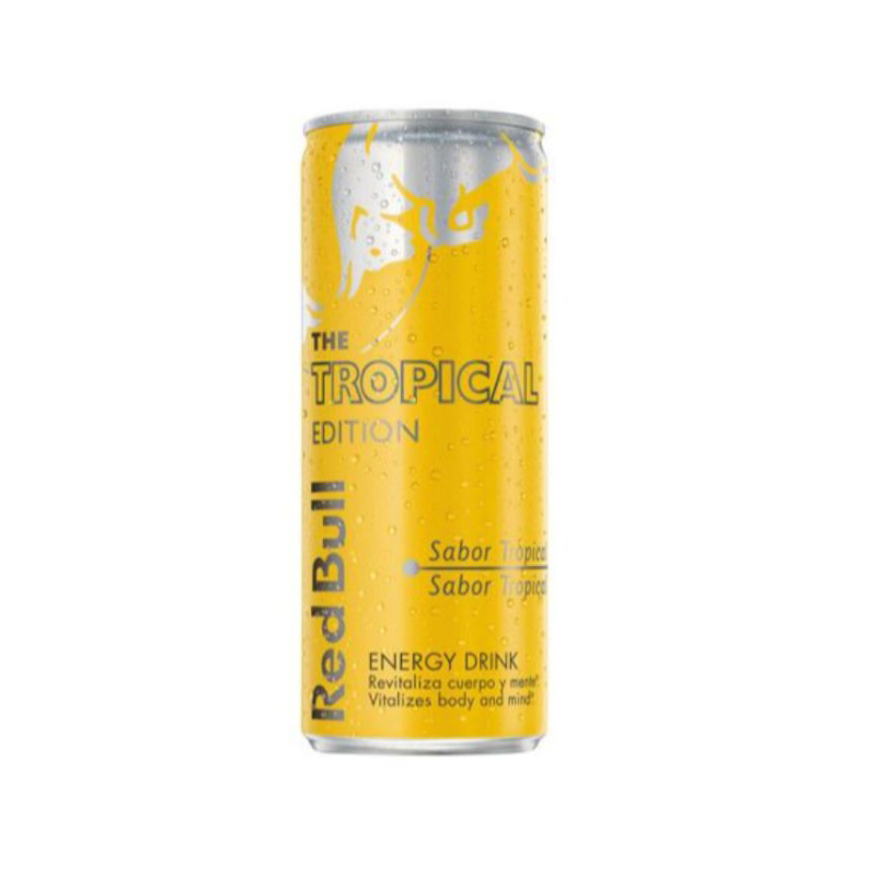 რედბული 0.25ლ YELLOW ენერგეტიკული