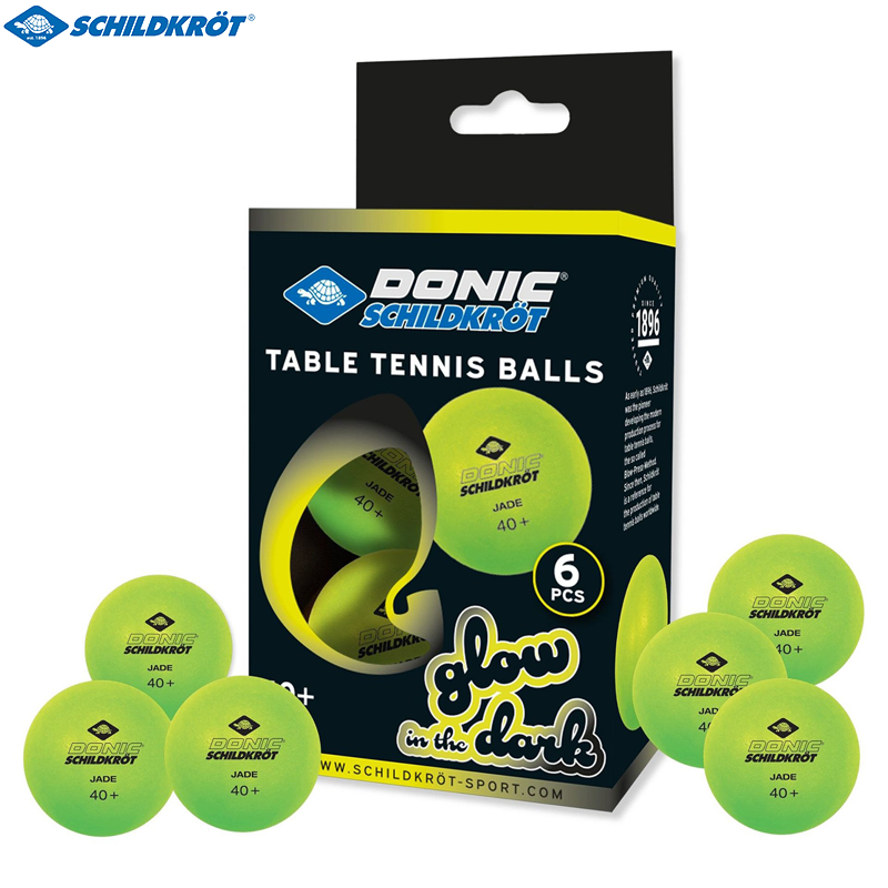 TT-Ball GLOW IN THE DARK 40+ (6 pcs.)
