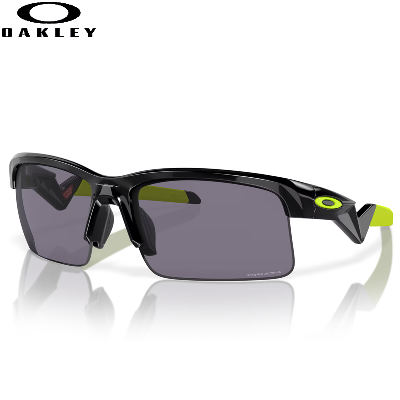 Capacitor (Youth Fit) Polished Black Frame