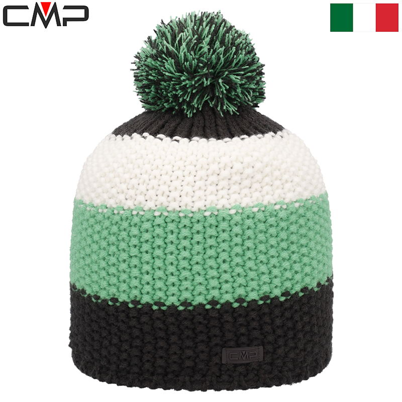 Men's knit hat with fleece lining