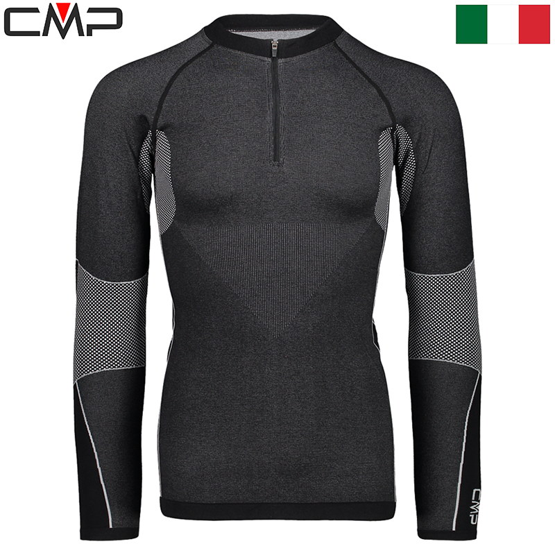 Men's Seamless base layer turtleneck top