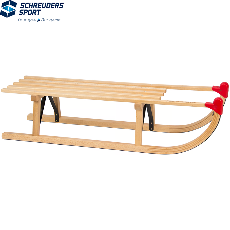 Wooden Sledge · Davos 100 cm · Max. 90kg Set