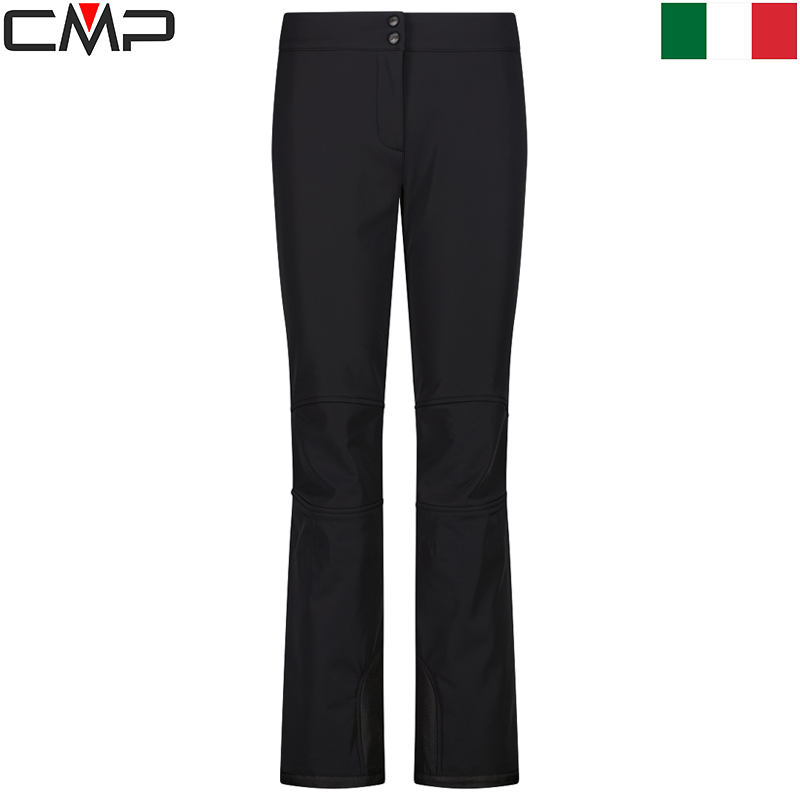 Women's ski pants with interior layer of fleece S26