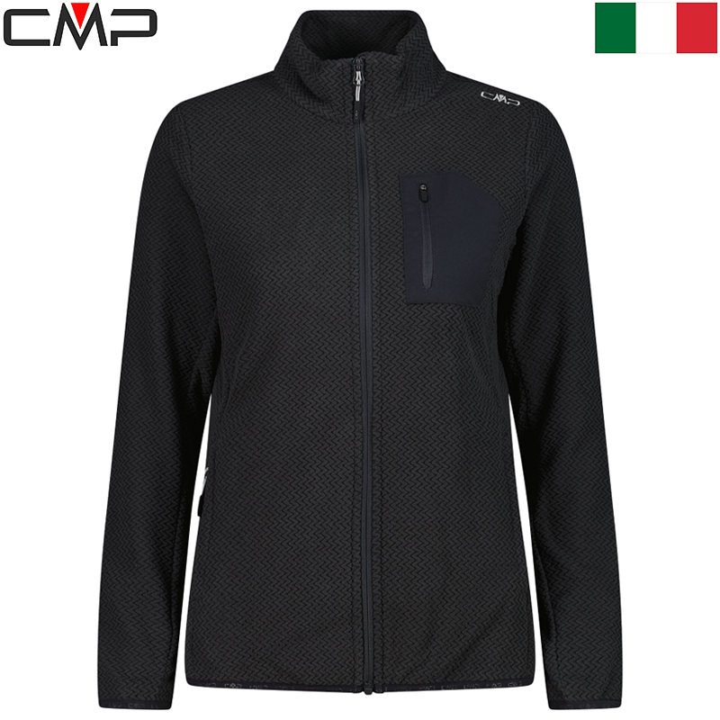 Women's zip-up fleece in Arctic Fleece fabric S26