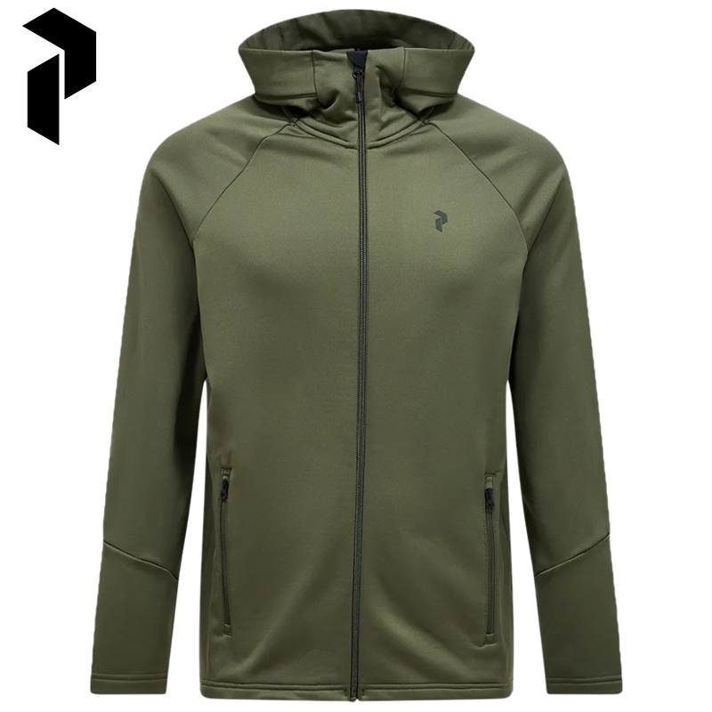 Rider Essentials Midlayer Zip Hood Men
