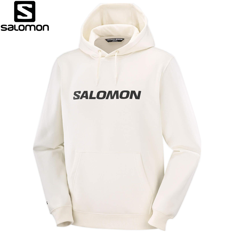 SALOMON HOODIE M WHISPER WHITE