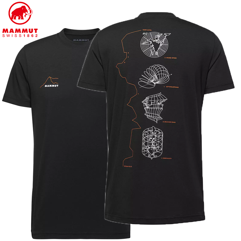 Mammut Base T-Shirt Men Multi-Pitch