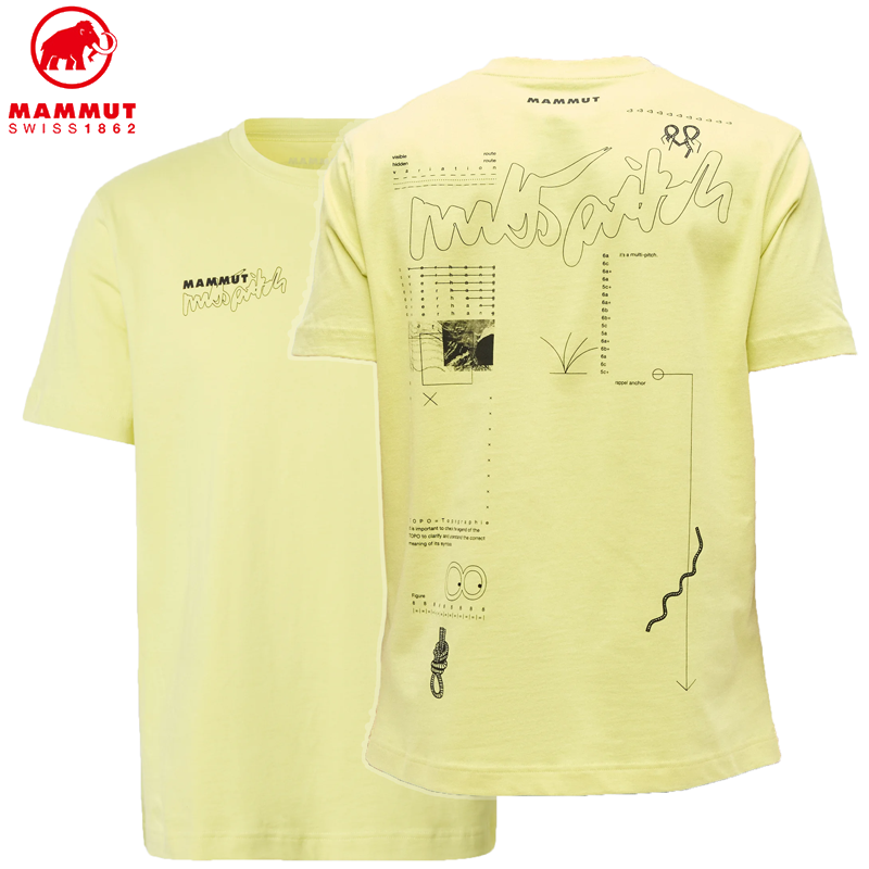 Mammut Base T-Shirt Men Multi-Pitch