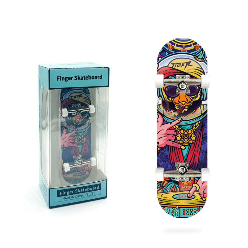 Finger Skateboard Portable Maple Deck