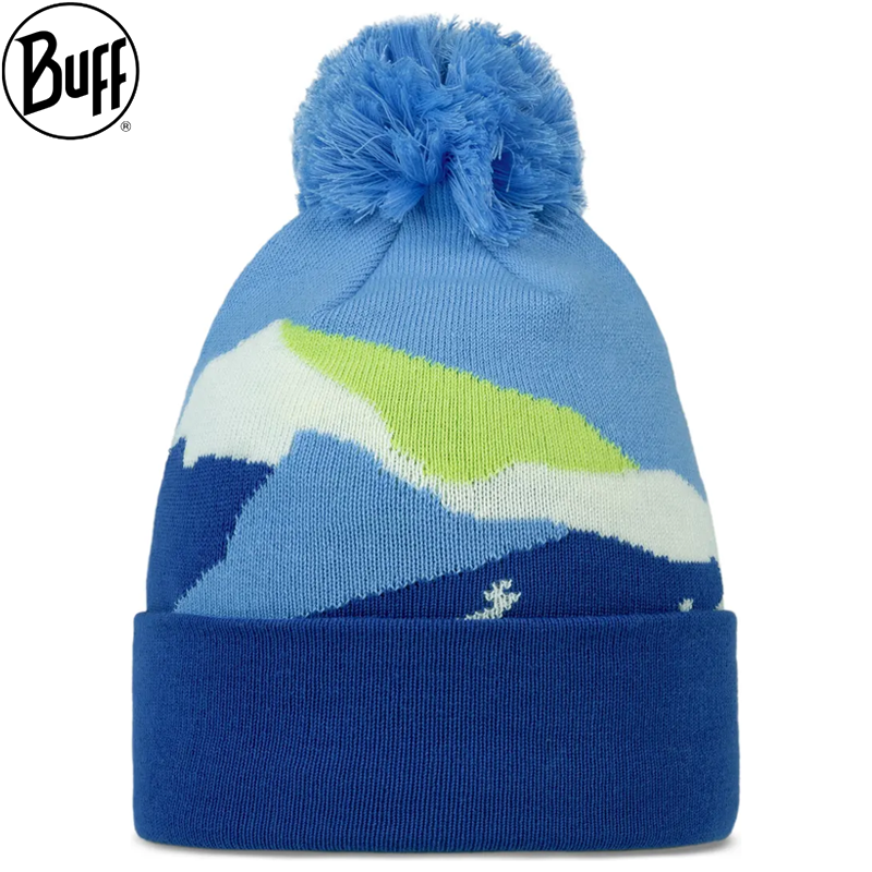 Knitted Beanie Stam Cobalt