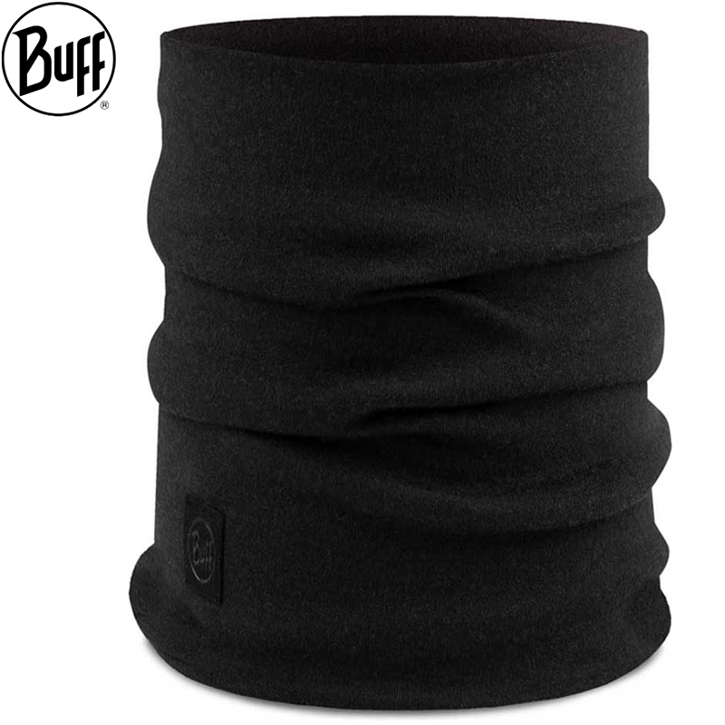 Merino Heavyweight Neckwarmer Solid Black
