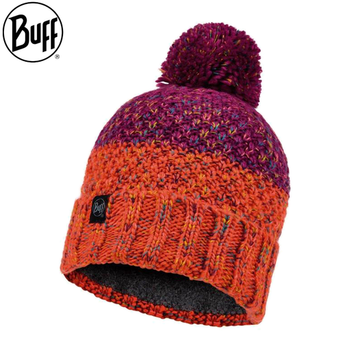 KNITTED & FLEECE HAT JANNA FUCHSIA