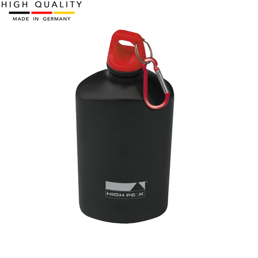 Trinkflasche 0,5 Itr. oval. Aluminium