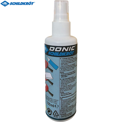 Table tennis rubber spray cleaner