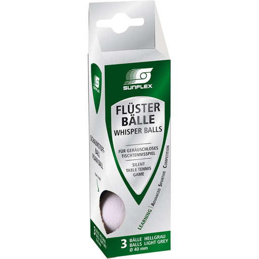 TABLE TENNIS WHISPERBALLS, 3 pcs.