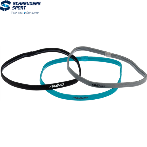 Sports Hairband Elastic 3 Pieces · Blue ·
