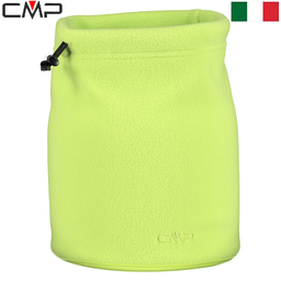 Unisex Fleece neck warmer with drawcord