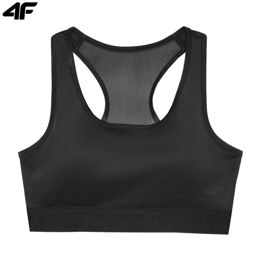 Women's training bra of recycled material