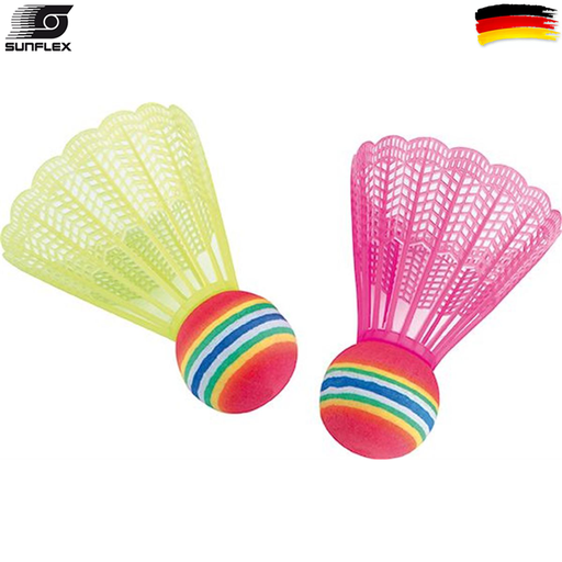 sunflex BADMINTON SHUTTLECOCK
TROPICAL 2 pcs