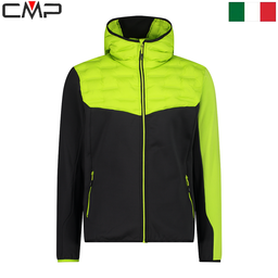 MAN HYBRID JACKET FIX HOOD