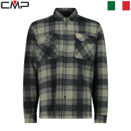 Men's long sleeve fleece shirt