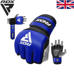 RDX MMA Grappling Gloves Blue
