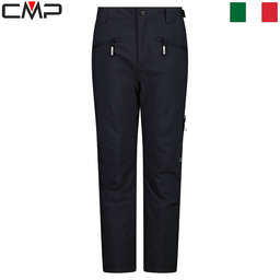 Kid's color block twill ski pants