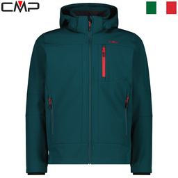 Men's softshell jacket with detachable hood