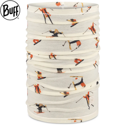 Merino Lightweight Prints Neckwear Tinsu Ecru