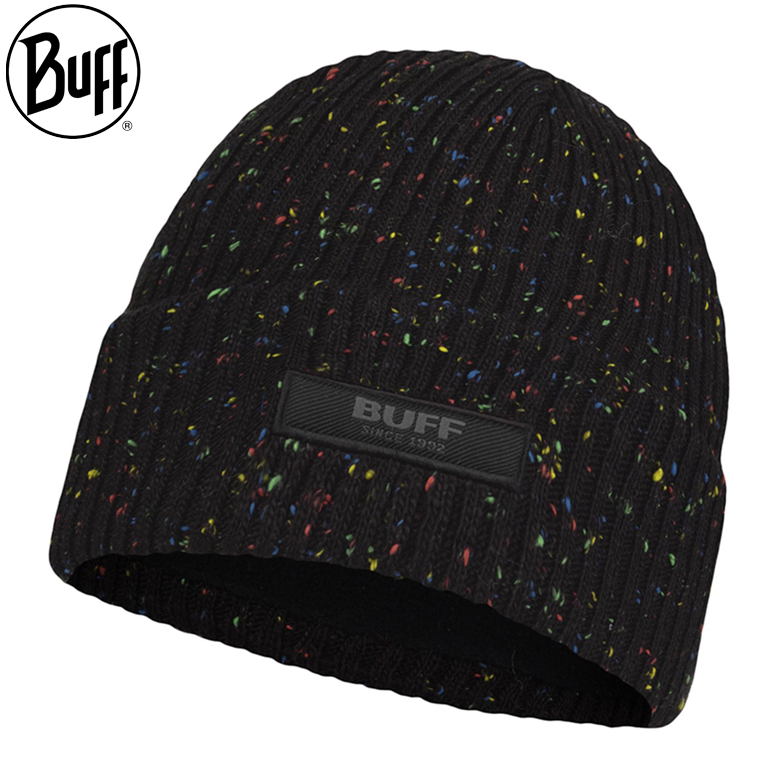 KNITTED & FLEECE HAT JÖRG BLACK