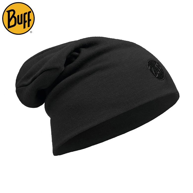 MERINO HEAVYWEIGHT BEANIE SOLID BLACK