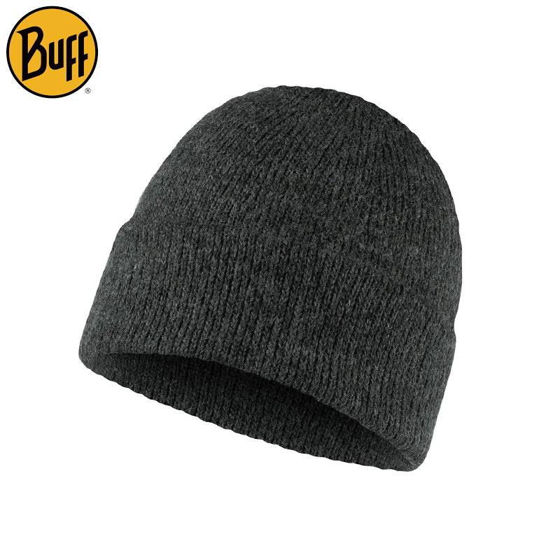 KNITTED HAT JARN GRAPHITE