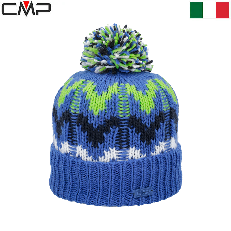 Kids Knitted cap with pom pom