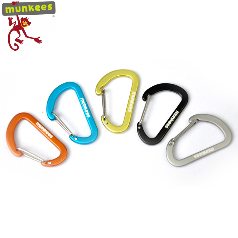 Flat Wire Gate Carabiner Ø 4x40 mm