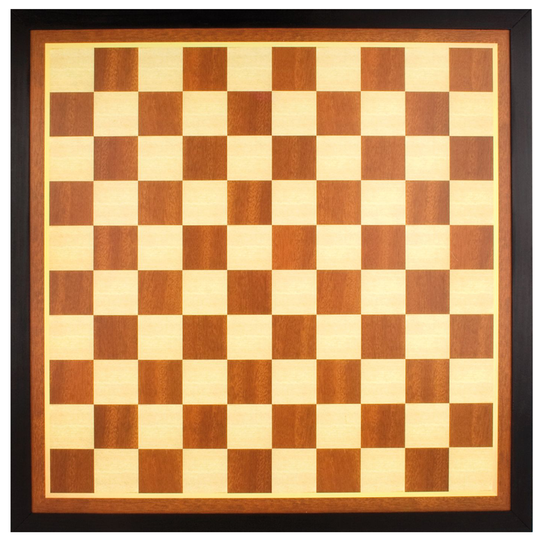 Draughts/Chess Board 54.5 x 54.5 cm