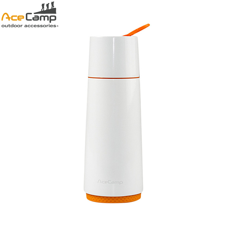 Stainless Vacuum Bottle 370 ml, white color