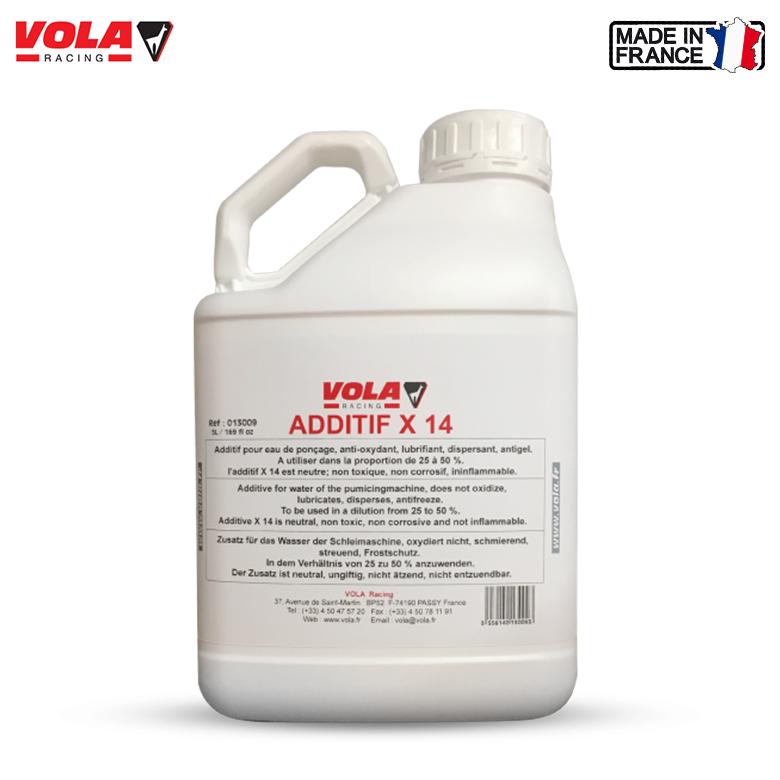 ADDITIF PONCEUSE X14 - 5 LITRES
