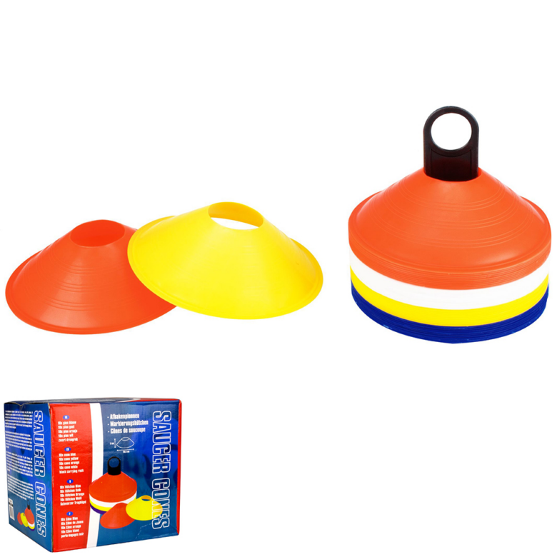 Saucer Cones • 10x4 Colours • Speedy
