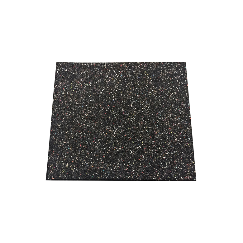 Gym - Rubber mat black
